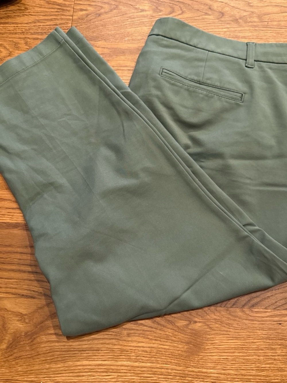 Men's Olive Green Dress Pants